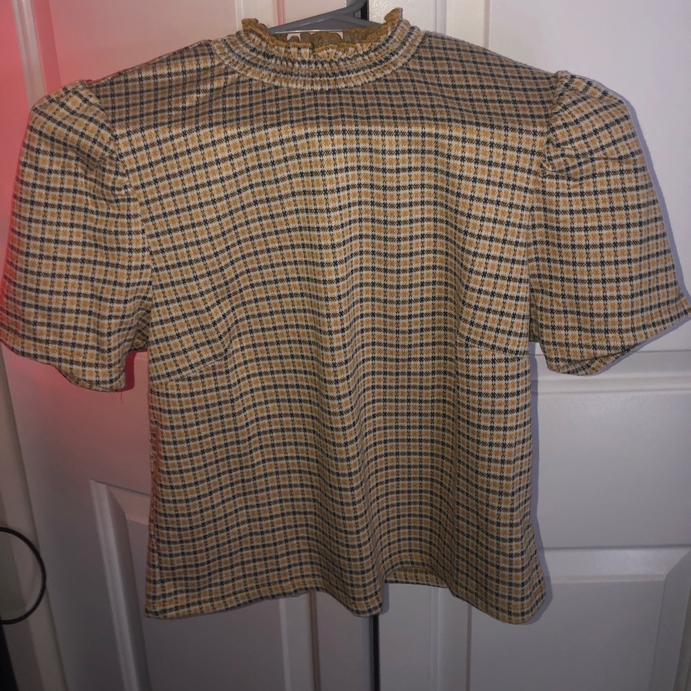 Mock Neck Tee